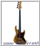 Jet Guitars JJB-300 Bass Gold