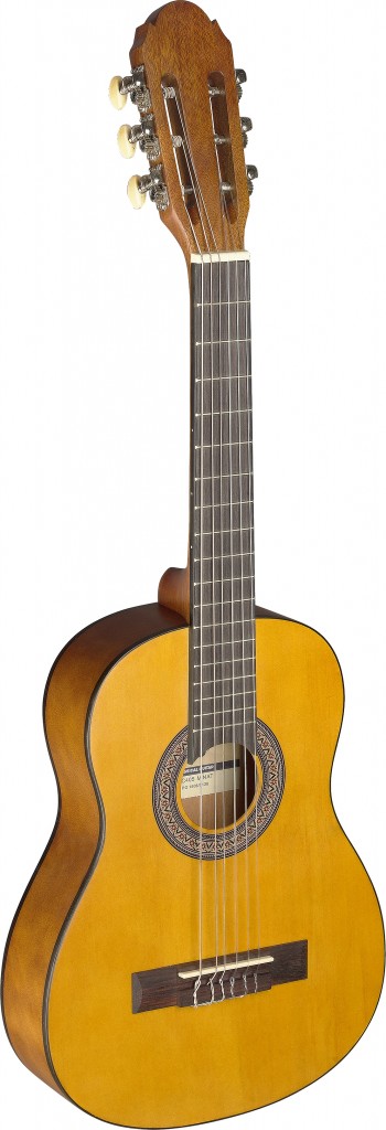 Stagg C405 M NAT 1/4 klassische Gitarre mit Decke aus Lindenholz