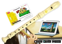Flute Master (App) mit Kunststoff Blockflöte deutsche Griffweise